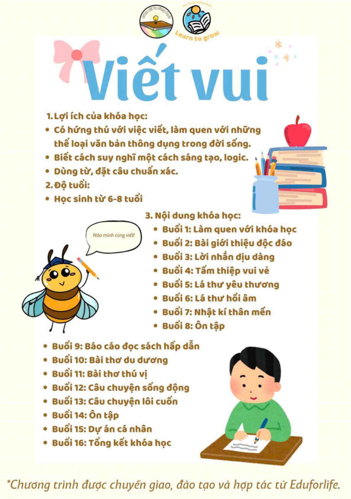 Khóa học viết vui - 1