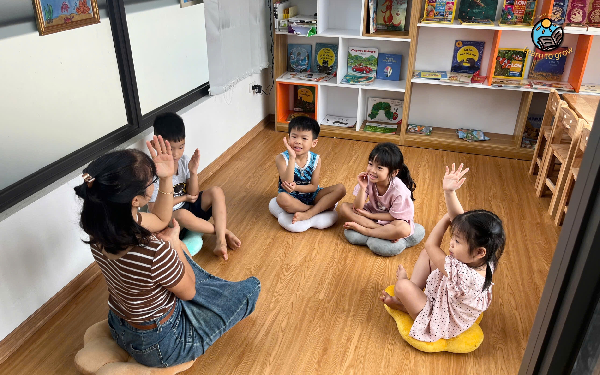 Khóa học kể chuyện sáng tạo 2 tại Learn to Grow