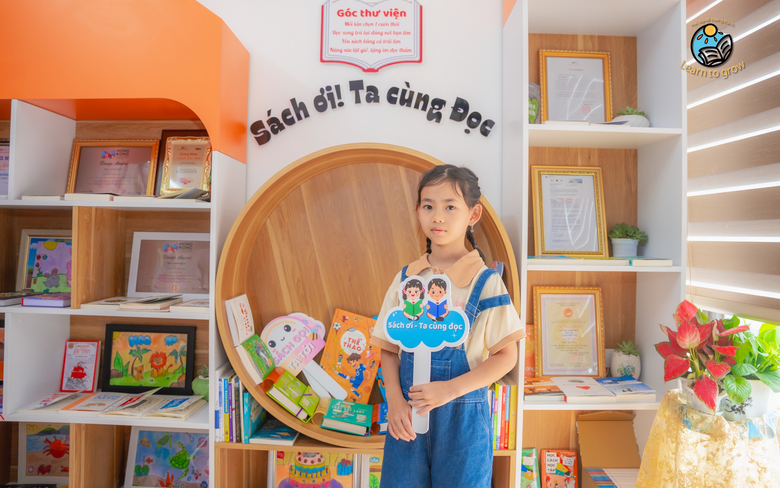 Learn to Grow khuyến khích nuôi dưỡng thói quen đọc sách mỗi ngày