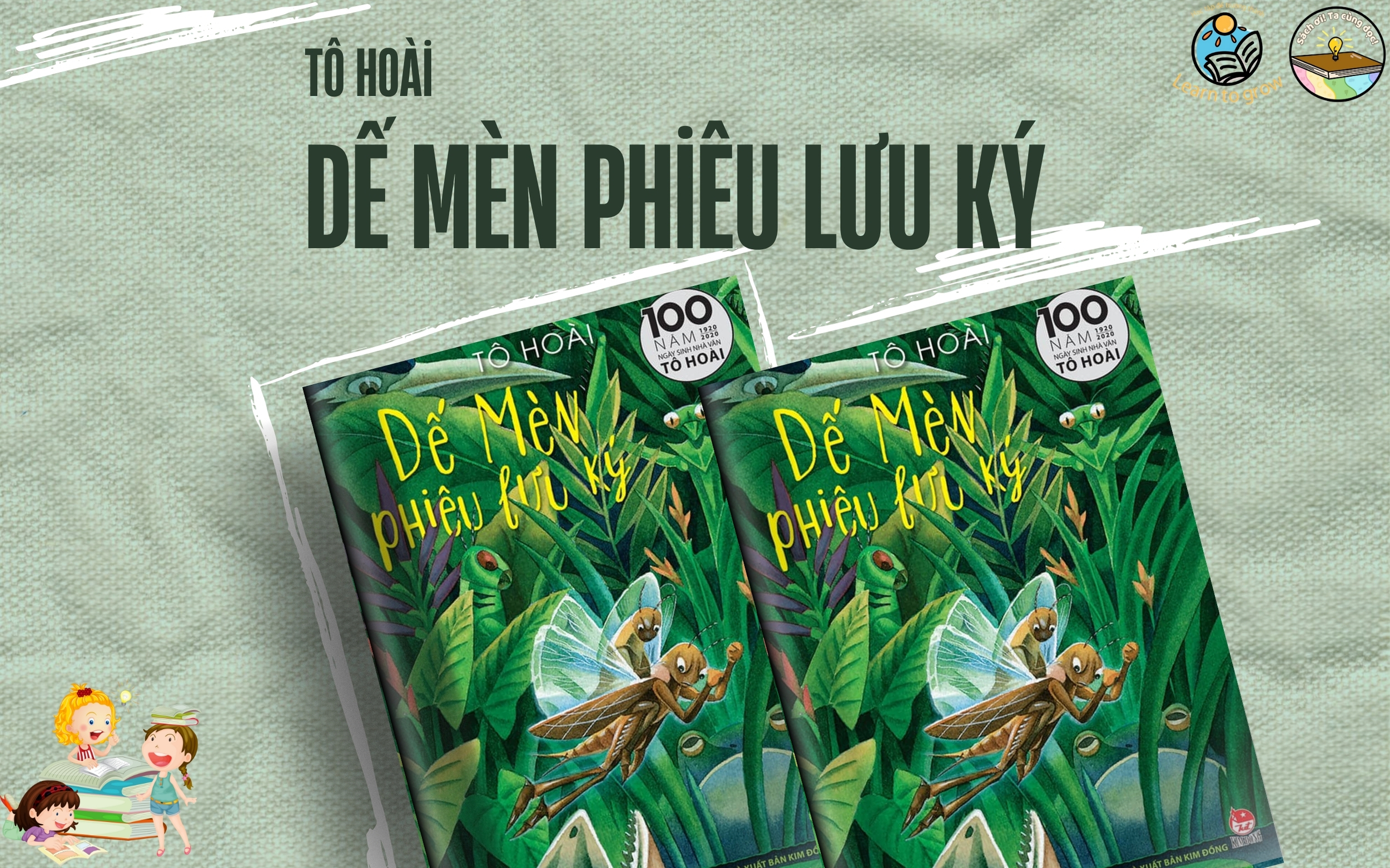 Dế mèn phưu lưu ký của tác giả Tô Hoài