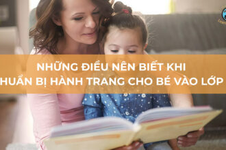 chuẩn bị hành trang cho bé vào lớp 1