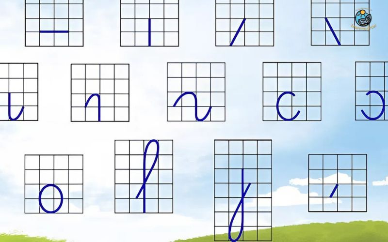 Viết các nét viết cơ bản