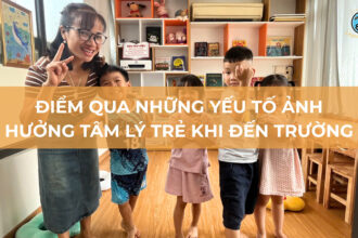 những yếu tố ảnh hưởng tâm lý trẻ