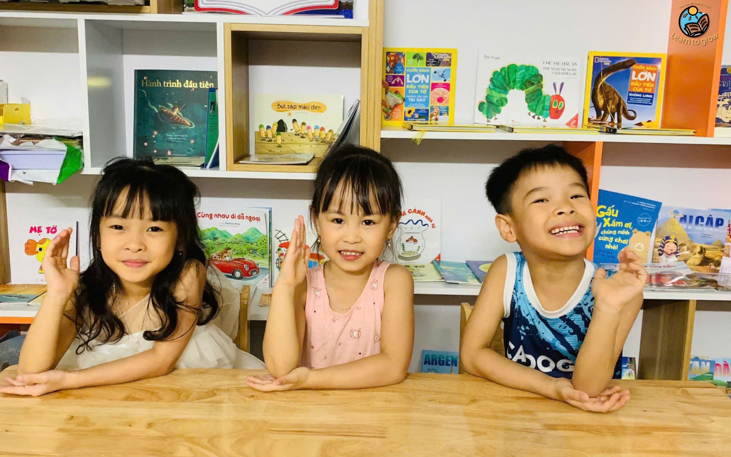 Trẻ vui vẻ, thoải mái khi tới lớp